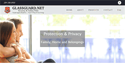 Desktop Screenshot of glassguard.net